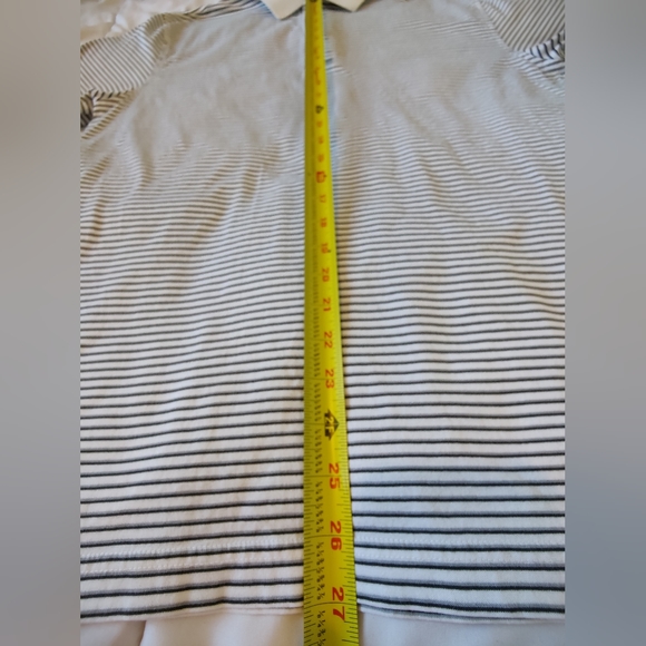 Men's Jos. A. Bank Leadbetter Striped Golf Shirt (Med) π©Άβ³ππ€π©Ά - Picture 15 of 16